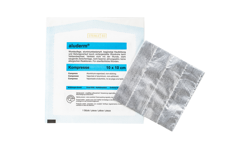 Grisjur Aluderm 10 x 10 CM