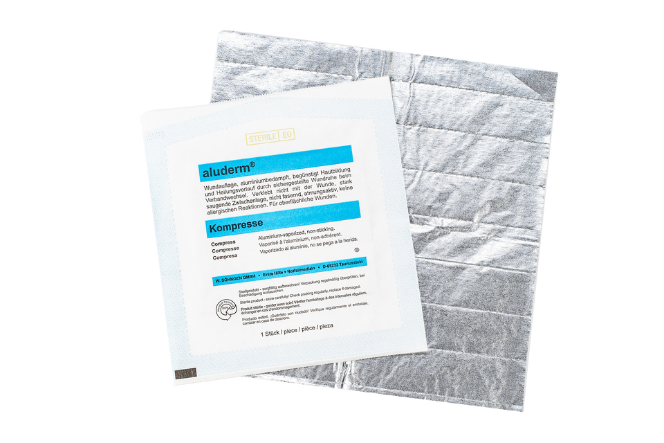 Grisjur Aluderm 20 x 20 CM