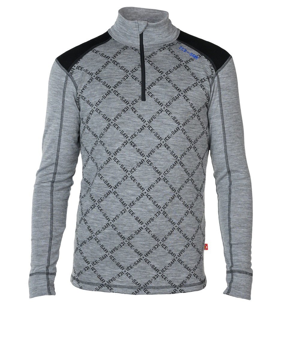 Merino hálfrennd peysa - Karla